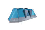 Vidaxl Camping Tent Tunnel 4-person Blue Waterproof Vidaxl Camping Tent Tunnel 4-person Blue Waterproof