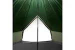 Vidaxl Family Tent Tipi 6-person Green Waterproof Vidaxl Family Tent Tipi 6-person Green Waterproof