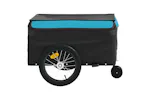 Vidaxl Bike Trailer Black And Blue 45 Kg Iron Vidaxl Bike Trailer Black And Blue 45 Kg Iron