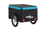 Vidaxl Bike Trailer Black And Blue 45 Kg Iron Vidaxl Bike Trailer Black And Blue 45 Kg Iron