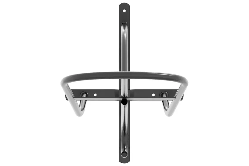 Vidaxl Saddle Rack Wall Mounted Black Iron Vidaxl Saddle Rack Wall Mounted Black Iron