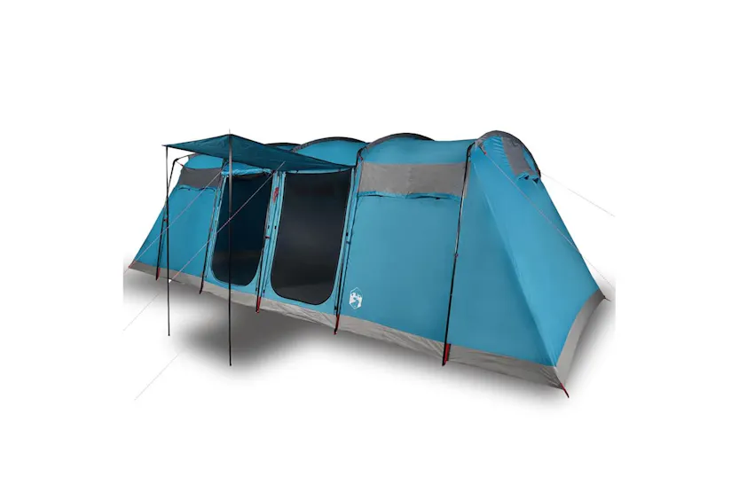 Vidaxl Family Tent Tunnel 10-person Blue Waterproof Vidaxl Family Tent Tunnel 10-person Blue Waterproof