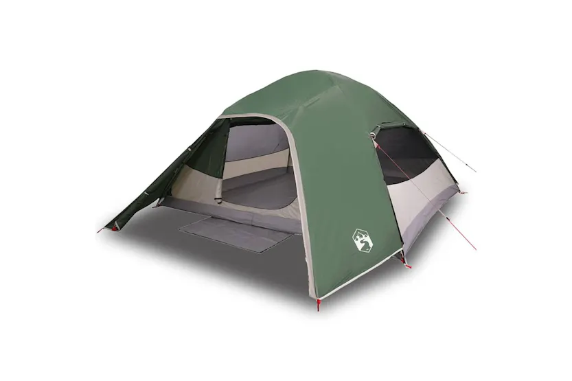 Vidaxl Camping Tent Dome 4-person Green Waterproof Vidaxl Camping Tent Dome 4-person Green Waterproof