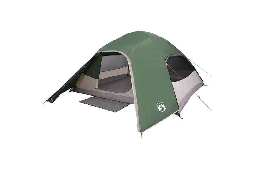 Vidaxl Camping Tent Dome 4-person Green Waterproof Vidaxl Camping Tent Dome 4-person Green Waterproof