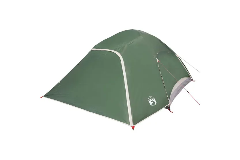 Vidaxl Camping Tent Dome 4-person Green Waterproof Vidaxl Camping Tent Dome 4-person Green Waterproof