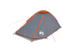 Vidaxl Camping Tent Dome 4-person Grey And Orange Waterproof Vidaxl Camping Tent Dome 4-person Grey And Orange Waterproof
