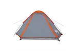 Vidaxl Camping Tent Dome 4-person Grey And Orange Waterproof Vidaxl Camping Tent Dome 4-person Grey And Orange Waterproof
