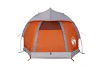 Vidaxl Camping Tent Dome 1-person Grey And Orange Waterproof Vidaxl Camping Tent Dome 1-person Grey And Orange Waterproof