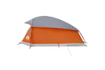 Vidaxl Camping Tent Dome 1-person Grey And Orange Waterproof Vidaxl Camping Tent Dome 1-person Grey And Orange Waterproof