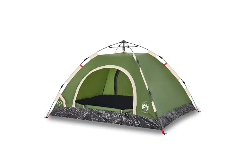 Vidaxl Camping Tent 3-person Green Quick Release Vidaxl Camping Tent 3-person Green Quick Release