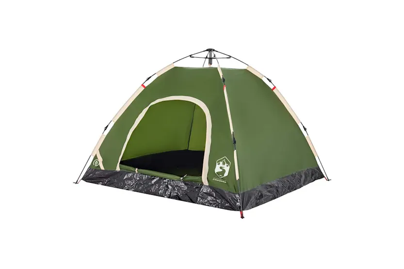 Vidaxl Camping Tent 3-person Green Quick Release Vidaxl Camping Tent 3-person Green Quick Release