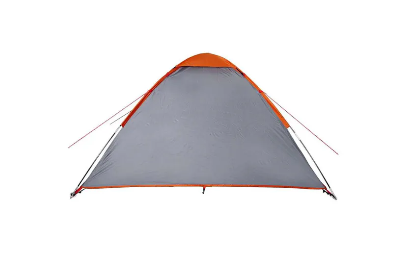 Vidaxl Camping Tent Dome 2-person Grey And Orange Waterproof Vidaxl Camping Tent Dome 2-person Grey And Orange Waterproof