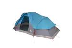 Vidaxl Family Tent Dome 9-person Blue Waterproof Vidaxl Family Tent Dome 9-person Blue Waterproof