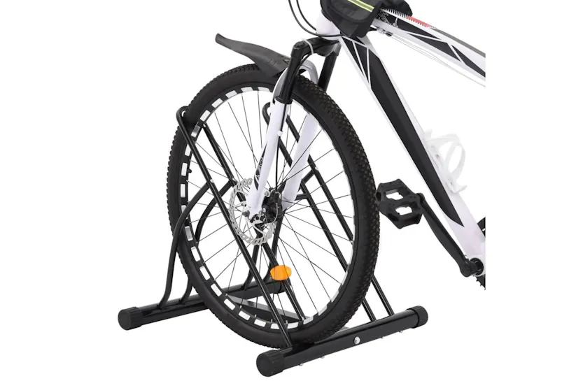 Vidaxl Bicycle Stand For 2 Bikes Floor Freestanding Steel Vidaxl Bicycle Stand For 2 Bikes Floor Freestanding Steel