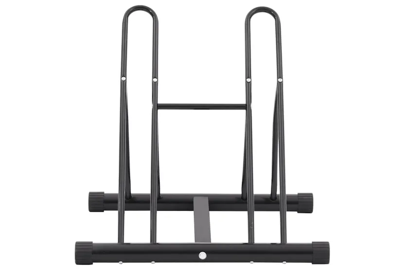 Vidaxl Bicycle Stand For 2 Bikes Floor Freestanding Steel Vidaxl Bicycle Stand For 2 Bikes Floor Freestanding Steel