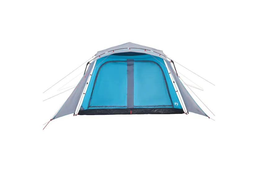 Vidaxl Family Tent With Porch 9-person Blue Quick Release Vidaxl Family Tent With Porch 9-person Blue Quick Release
