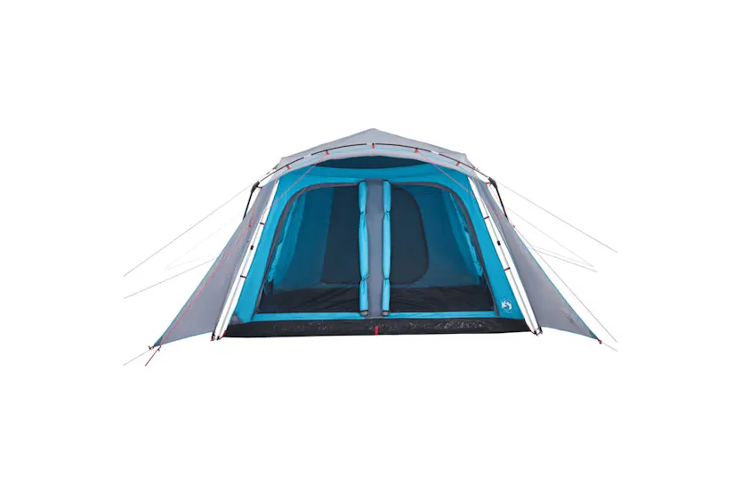 Vidaxl Family Tent With Porch 9-person Blue Quick Release Vidaxl Family Tent With Porch 9-person Blue Quick Release