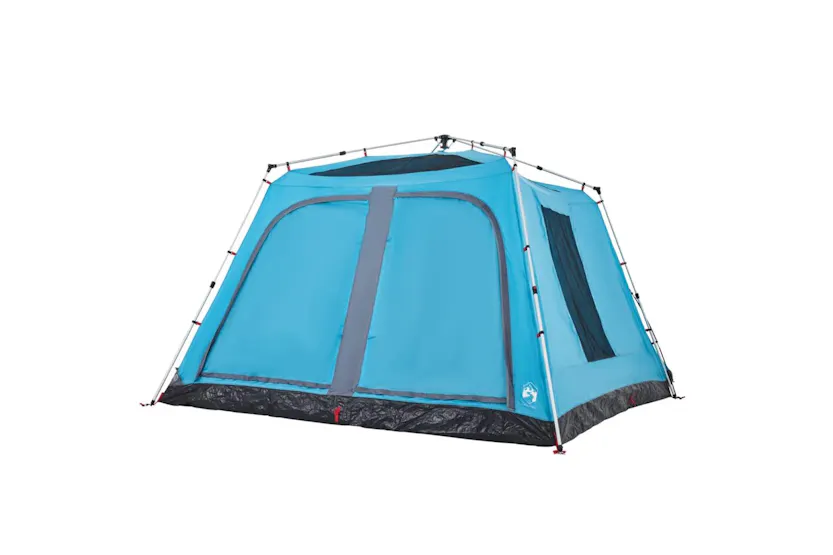 Vidaxl Family Tent With Porch 9-person Blue Quick Release Vidaxl Family Tent With Porch 9-person Blue Quick Release