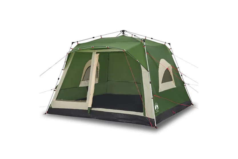 Vidaxl Family Tent Cabin 7-person Green Quick Release Vidaxl Family Tent Cabin 7-person Green Quick Release