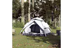 Vidaxl Camping Tent Dome 4-person White Blackout Fabric Quick Release Vidaxl Camping Tent Dome 4-person White Blackout Fabric Quick Release
