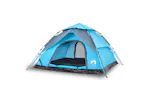 Vidaxl Camping Tent Dome 5-person Blue Quick Release Vidaxl Camping Tent Dome 5-person Blue Quick Release