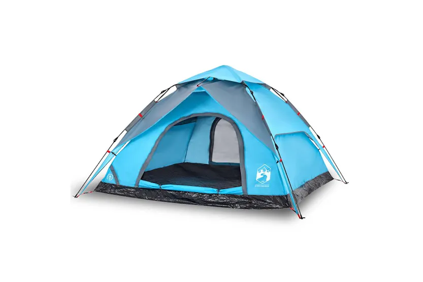 Vidaxl Camping Tent Dome 5-person Blue Quick Release Vidaxl Camping Tent Dome 5-person Blue Quick Release