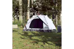 Vidaxl Camping Tent Dome 2-person White Blackout Fabric Quick Release Vidaxl Camping Tent Dome 2-person White Blackout Fabric Quick Release