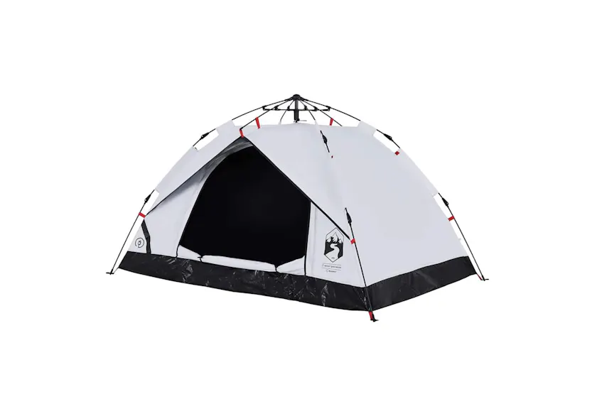 Vidaxl Camping Tent Dome 2-person White Blackout Fabric Quick Release Vidaxl Camping Tent Dome 2-person White Blackout Fabric Quick Release