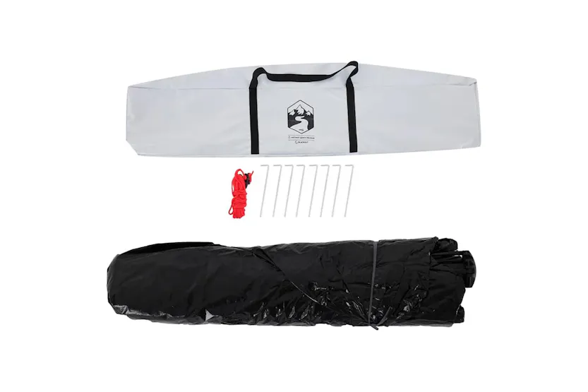 Vidaxl Camping Tent Dome 2-person White Blackout Fabric Quick Release Vidaxl Camping Tent Dome 2-person White Blackout Fabric Quick Release