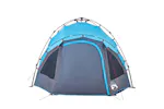 Vidaxl Camping Tent Dome 3-person Blue Quick Release Vidaxl Camping Tent Dome 3-person Blue Quick Release
