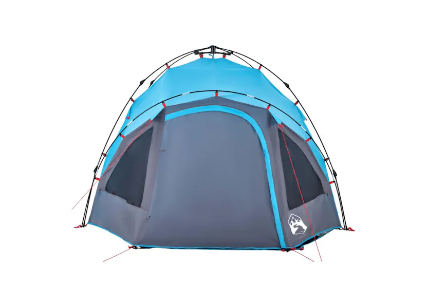 Vidaxl Camping Tent Dome 3-person Blue Quick Release Vidaxl Camping Tent Dome 3-person Blue Quick Release