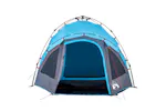 Vidaxl Camping Tent Dome 3-person Blue Quick Release Vidaxl Camping Tent Dome 3-person Blue Quick Release