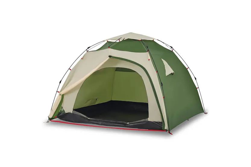 Vidaxl Camping Tent Dome 4-person Green Quick Release Vidaxl Camping Tent Dome 4-person Green Quick Release