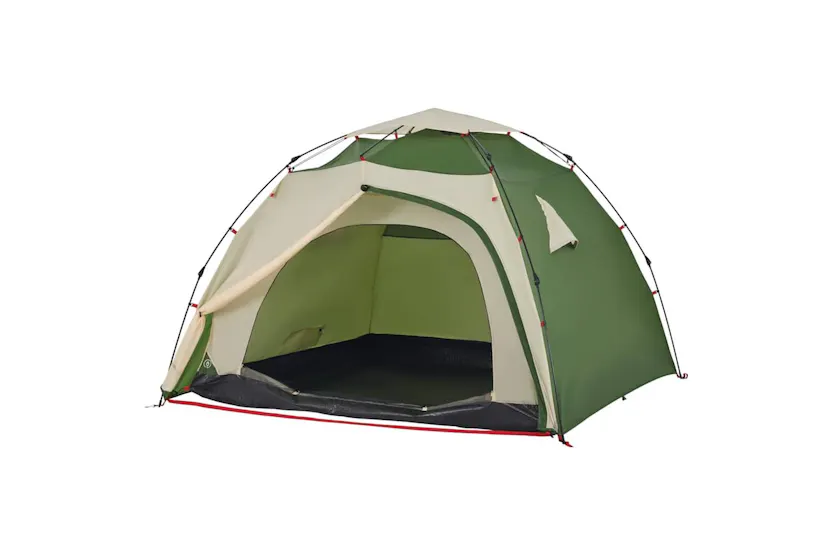 Vidaxl Camping Tent Dome 4-person Green Quick Release Vidaxl Camping Tent Dome 4-person Green Quick Release