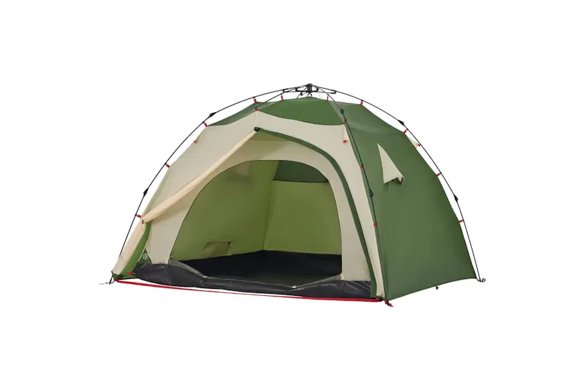 Vidaxl Camping Tent Dome 4-person Green Quick Release Vidaxl Camping Tent Dome 4-person Green Quick Release