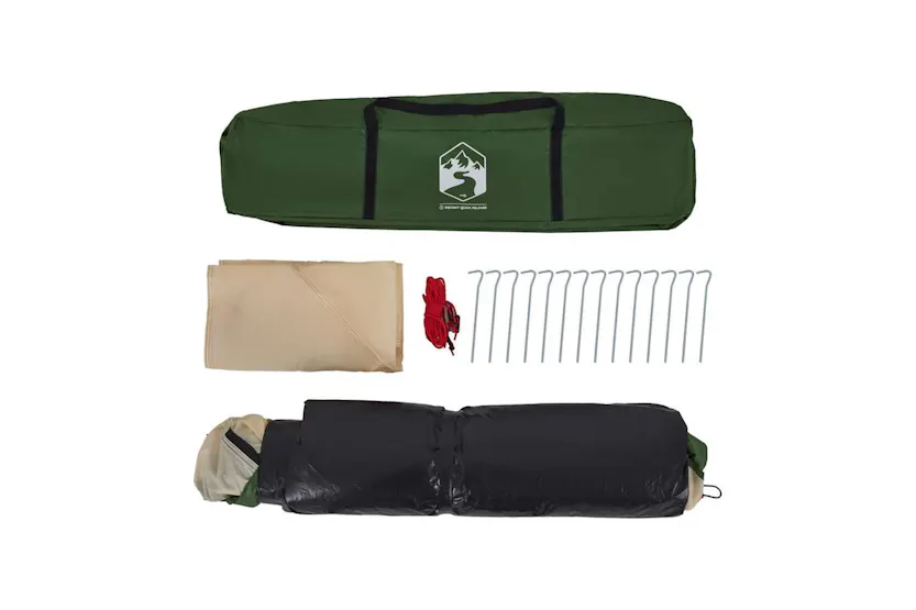 Vidaxl Camping Tent Dome 4-person Green Quick Release Vidaxl Camping Tent Dome 4-person Green Quick Release