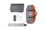 Vidaxl Camping Tarp Orange 430x380x210 Cm Waterproof Vidaxl Camping Tarp Orange 430x380x210 Cm Waterproof