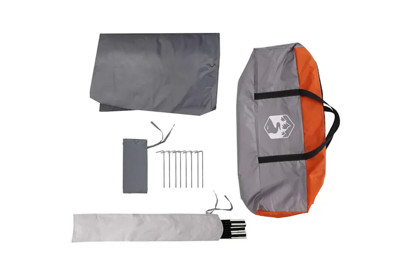 Vidaxl Camping Tarp Orange 430x380x210 Cm Waterproof Vidaxl Camping Tarp Orange 430x380x210 Cm Waterproof