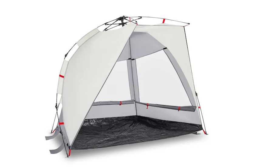 Vidaxl Beach Tent 2-person Grey Quick Release Waterproof Vidaxl Beach Tent 2-person Grey Quick Release Waterproof