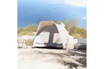 Vidaxl Beach Tent 2-person Grey Quick Release Waterproof Vidaxl Beach Tent 2-person Grey Quick Release Waterproof