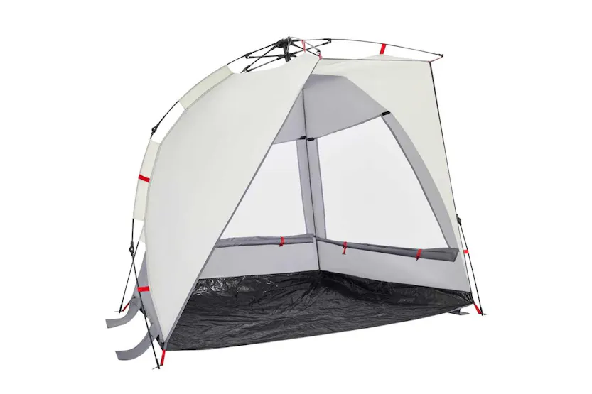Vidaxl Beach Tent 2-person Grey Quick Release Waterproof Vidaxl Beach Tent 2-person Grey Quick Release Waterproof