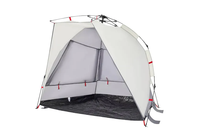 Vidaxl Beach Tent 2-person Grey Quick Release Waterproof Vidaxl Beach Tent 2-person Grey Quick Release Waterproof