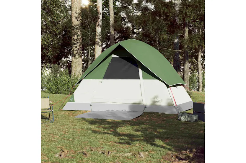 Vidaxl Camping Tent Dome 3-person Green Waterproof Vidaxl Camping Tent Dome 3-person Green Waterproof