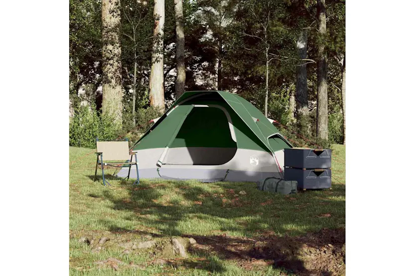 Vidaxl Camping Tent Dome 2-person Green Waterproof Vidaxl Camping Tent Dome 2-person Green Waterproof