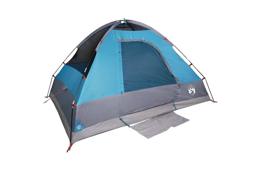 Vidaxl Camping Tent Dome 4-person Blue Waterproof Vidaxl Camping Tent Dome 4-person Blue Waterproof