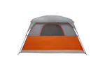Vidaxl Family Tent Cabin 6-person Orange Waterproof Vidaxl Family Tent Cabin 6-person Orange Waterproof