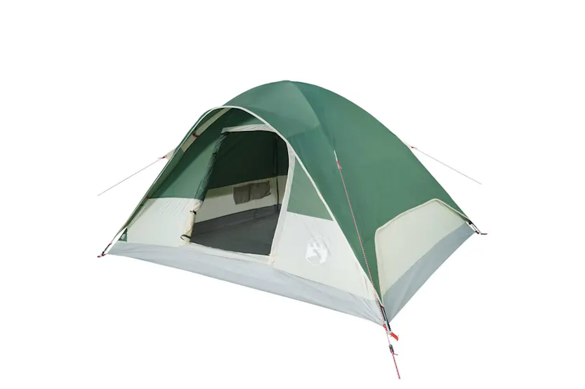 Vidaxl Family Tent Dome 6-person Green Waterproof Vidaxl Family Tent Dome 6-person Green Waterproof