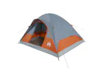Vidaxl Family Tent Dome 6-person Orange Waterproof Vidaxl Family Tent Dome 6-person Orange Waterproof