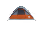 Vidaxl Family Tent Dome 6-person Orange Waterproof Vidaxl Family Tent Dome 6-person Orange Waterproof