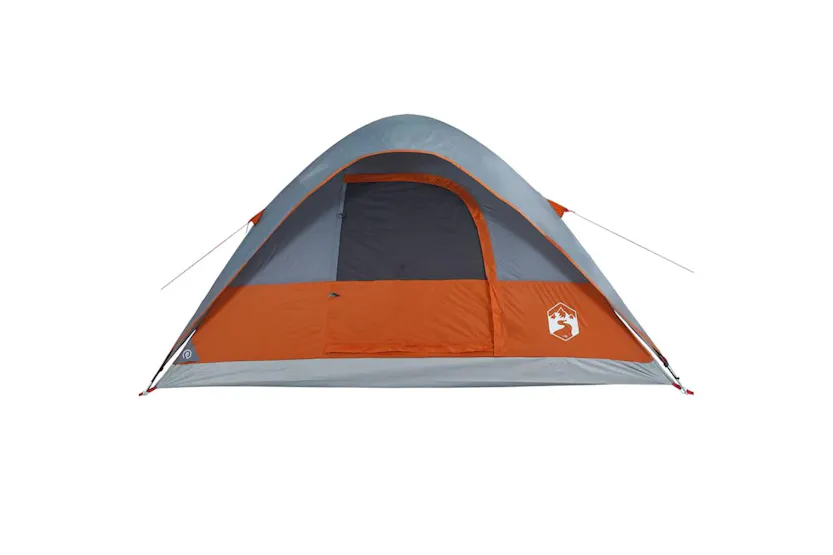 Vidaxl Family Tent Dome 6-person Orange Waterproof Vidaxl Family Tent Dome 6-person Orange Waterproof
